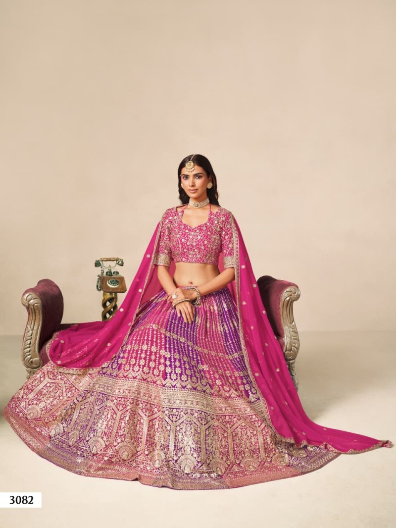 Mehvish Vol 38 By Dani Creation Faux Georgette Designer Lehenga Choli